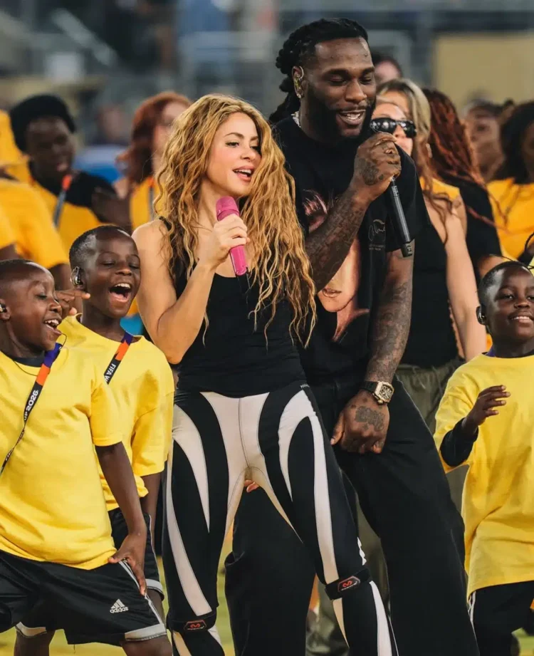 Burna Boy, Shakira team-up ahead of World Cup final halftime show [Video]