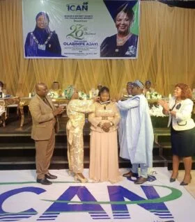 ICAN inaugurates Salome Ajayi as 26th Ibadan chairman