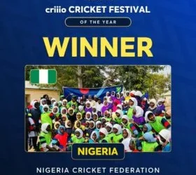 Nigeria Cricket Federation wins ICC x Rexona Criiio Cricket Festival of the year award