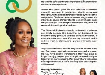 Adron Group Chairman pays glowing Tltribute to Ogun First Lady at 60