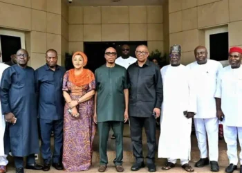 Peter Obi Visits ADC Presidential Running Mate, Amaechi