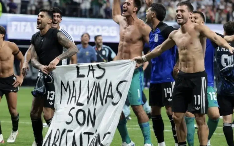 Argentina to face FIFA sanctions over Falklands Banner Celebration