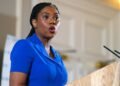 UK party accuses Kemi Badenoch of “running scared” over MP Farage’s resignation