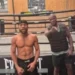 Celebrity boxing: Charles Okocha trains with heavyweight champion Dubois ahead of Portable rematch