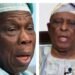 What happened in 2003 beyond your comprehension, Obasanjo lashes at Osoba