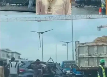 Sam Larry hospitalised after Lagos crash