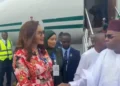 Shettima arrives Sierra Leone for ECOWAS summit