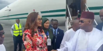 Shettima arrives Sierra Leone for ECOWAS summit