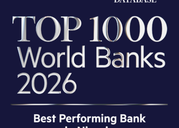 GTBank named best overall performing bank in Nigeria in the Banker's Top 1000 world banks rankings 2026