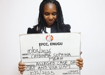 EFCC arraigns woman for alleged identity theft in Enugu