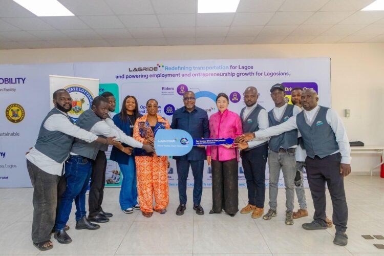 8 Lagosians empowered with LagRide