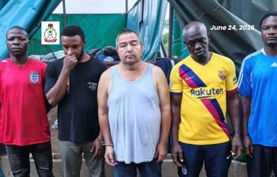 NDLEA charges 10 over alleged 2,419kg Methamphetamine Laboratory in Ogun forest