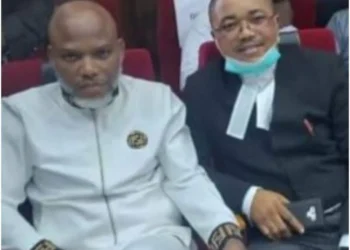 Nnamdi Kanu officially sacks Ejiofor as legal representative
