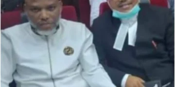Nnamdi Kanu officially sacks Ejiofor as legal representative