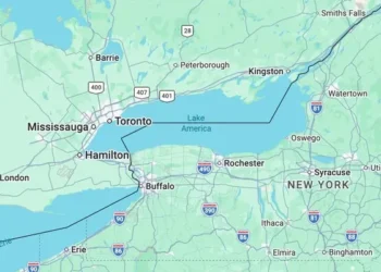 Google Maps renames Lake Ontario ‘Lake America’ in US