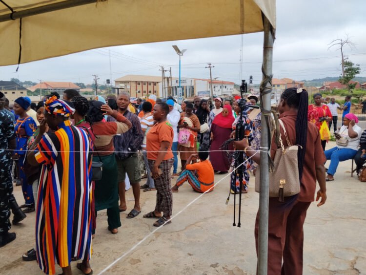 Osun Decides: Large turnout in Ikire as voters await accreditation