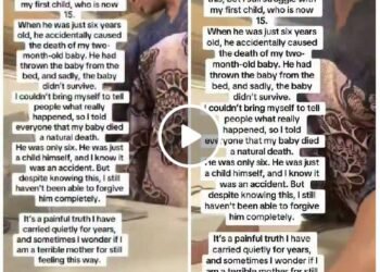Woman reveals she still struggles to forgive her 15-year-old son after he accidentally caused the death of his two-month-old sibling at age six