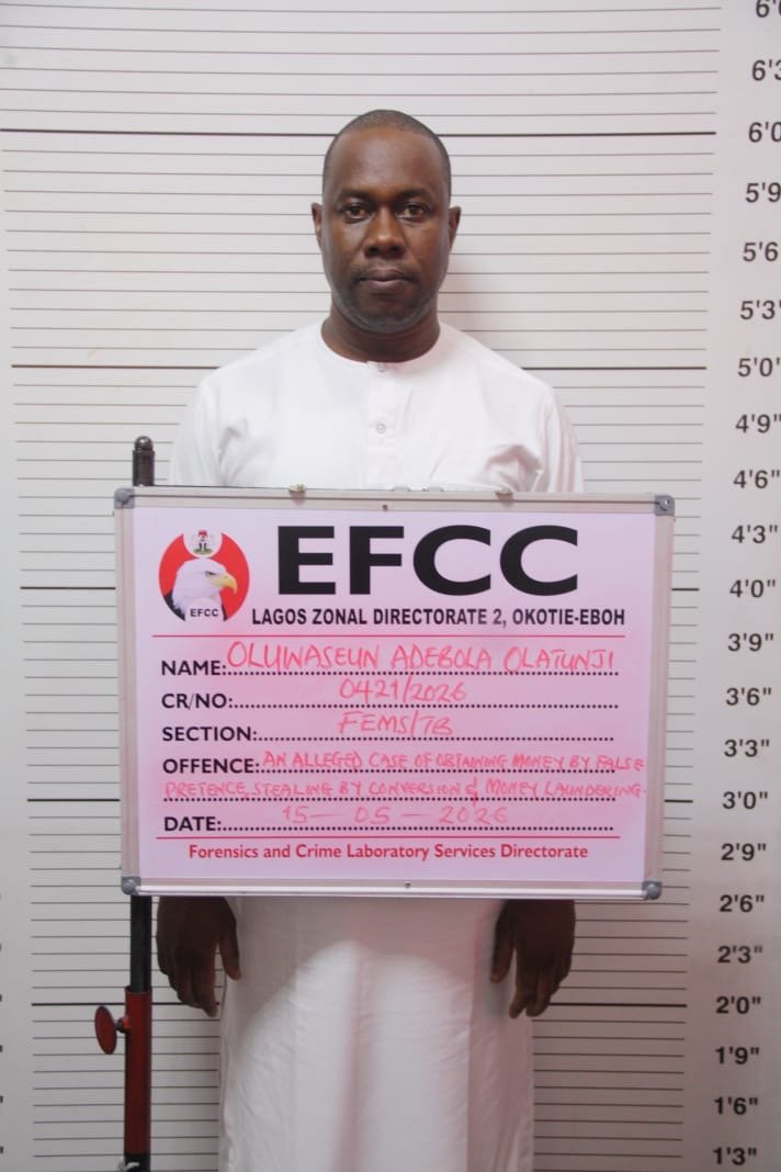 EFCC Arraigns Brookfield Group Holdings CEO, Olatunji Adebola, for Alleged N990m Fraud