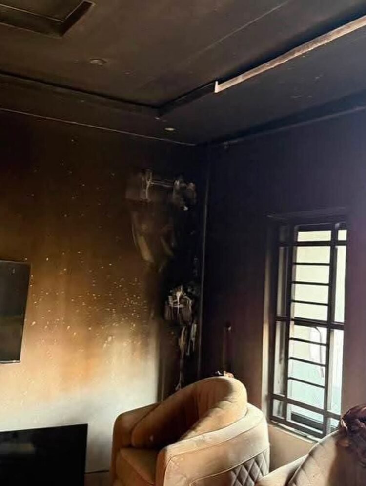 Woman allegedly threatens boyfriend with knife, sets their rented apartment on fire after accusing him of cheating in Abuja