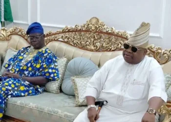 Senator Basiru visits Adeleke, congratulates him on re-election