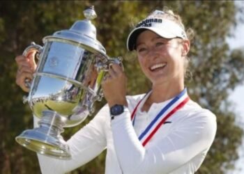 Nelly Korda wins Rolex ANNIKA Major Award for second time