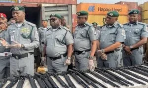 Customs intercepts rifles, cannabis snacks at TinCan
