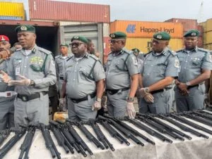 Customs intercepts rifles, cannabis snacks at TinCan