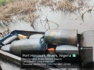 Navy intercepts 17,000 litres of suspected illegally refined AGO in Rivers
