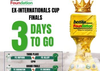 Bet9ja Foundation Ex-Internationals Cup climax: Sixteen million naira on offer for 32 ex-Internationals