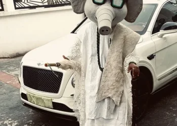 Masked guest, Oga 9ja gifts Peller, Jarvis ₦10m at wedding reception