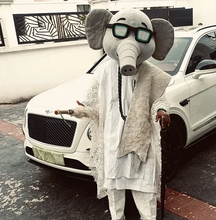 Masked guest, Oga 9ja gifts Peller, Jarvis ₦10m at wedding reception