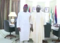 Oyebamiji visits Tinubu after losing Osun Guber Election (Photos)