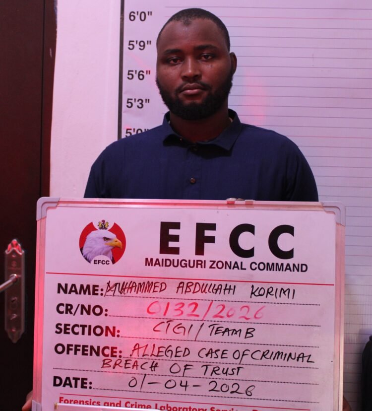EFCC arraigns One for N186m fraud in Maiduguri
