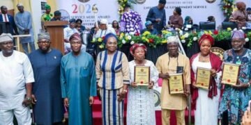 LASG honours 506 LG workers with officers' long service merit award