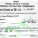 How to Apply for Birth, Death Certificates Online in Nigeria (Apply here)