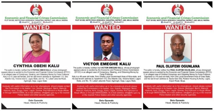 EFCC declares Victor Emeghe, two others wanted