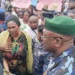 PHOTOS: Osun First Lady, Titilola Adeleke leads protest over alleged voter intimidation ahead of Saturday Guber Poll