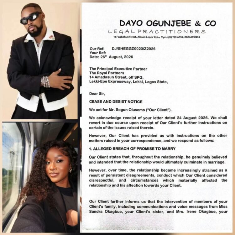 (Photos) £220,000 of his own funds was spent in the UK during his relationship with Bella — Sheggz’s legal team responds with financial records