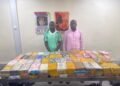 NDLEA intercepts 184.5kg cocaine, arrests 2 in Lagos