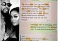 Alleged leaked chat between Bella, her ex-boyfriend Sheggz and Bella’s mum surface amid ongoing relationship scandal
