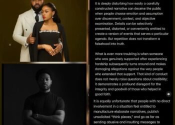 “My husband chooses to spend money assisting someone, best believe he has spent much more on me and our son” — Gospel singer Neon Adejo’s wife