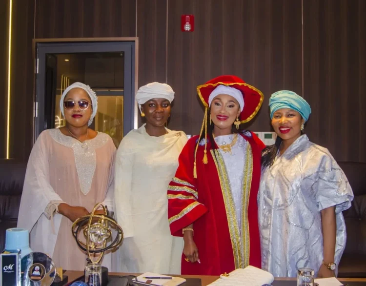 Queen Fashola-Macgregor honoured as global peace ambassador