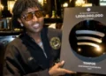 Tempoe earns spotify billion streams plaque for love Nwantiti