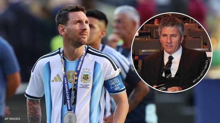 Lionel Messi bids goodbye to father, Jorge Messi