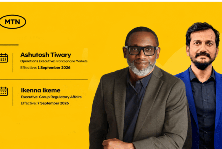 MTN Group appoints Ashutosh Tiwary, Ikenna Ikeme to Leadership Roles