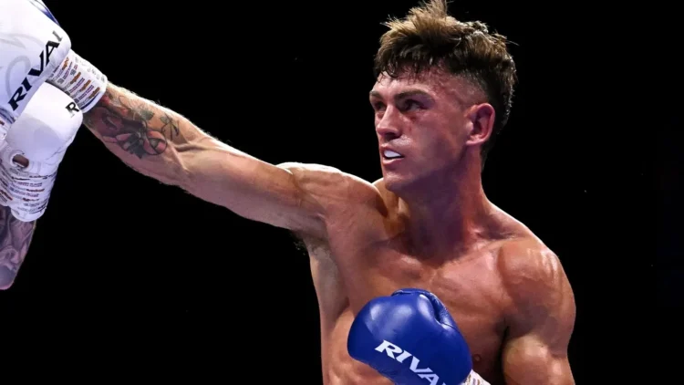 Irish Boxer Lee Reeves rushed to hospital after brutal knockout