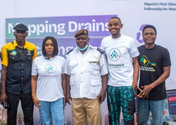 STEM4Climate Fellowship maps Ago Palace Way drainage system, donates sanitation equipment to tackle flooding Lagos