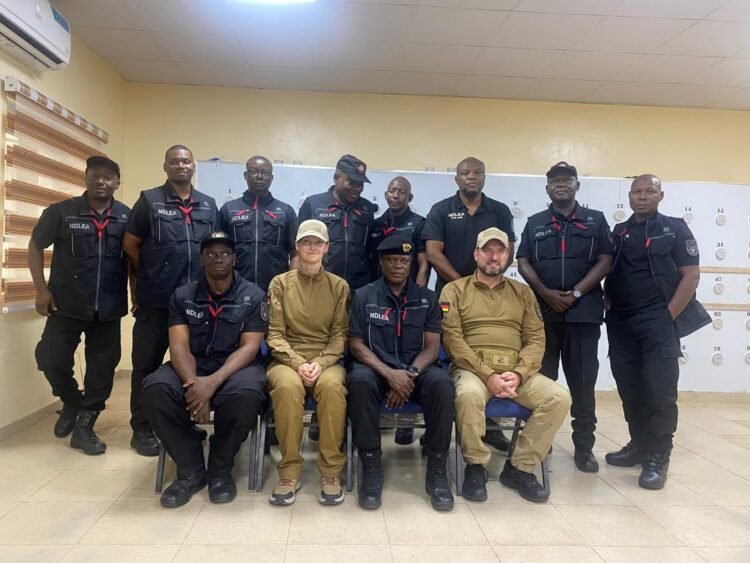 NDLEA sniffer dogs’ handlers undergo specialised training with German experts