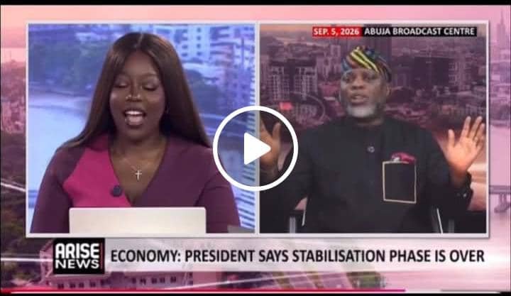 It’s a bit rude to your guest- Presidential aide Tope Fasua tells Arise TV anchor after she corrected him over claims that Uber left Nigeria