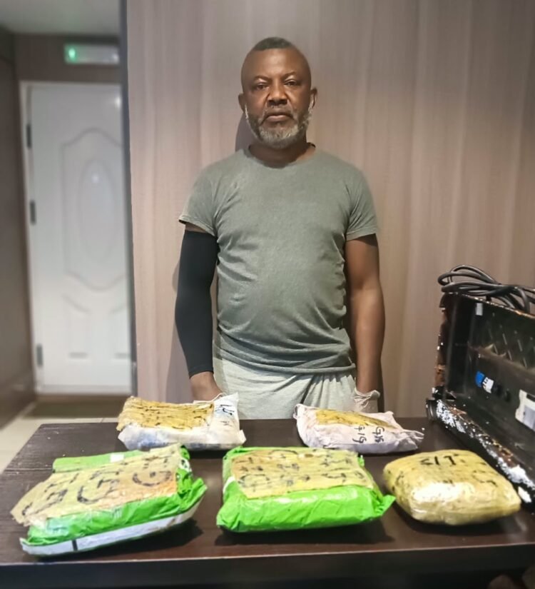 49.70kg Heroin: Fugitive Drug kingpin, Festus Ibewuike, Arrested After Years on the Run